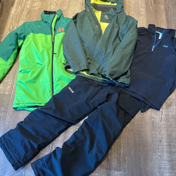 YOuth size 14-16 outerwear Helly Hansen, Orage - Picture 1 of 1